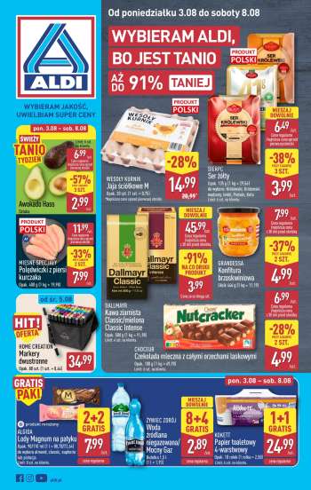 Gazetka ALDI - 3.08.2026 - 8.08.2026.