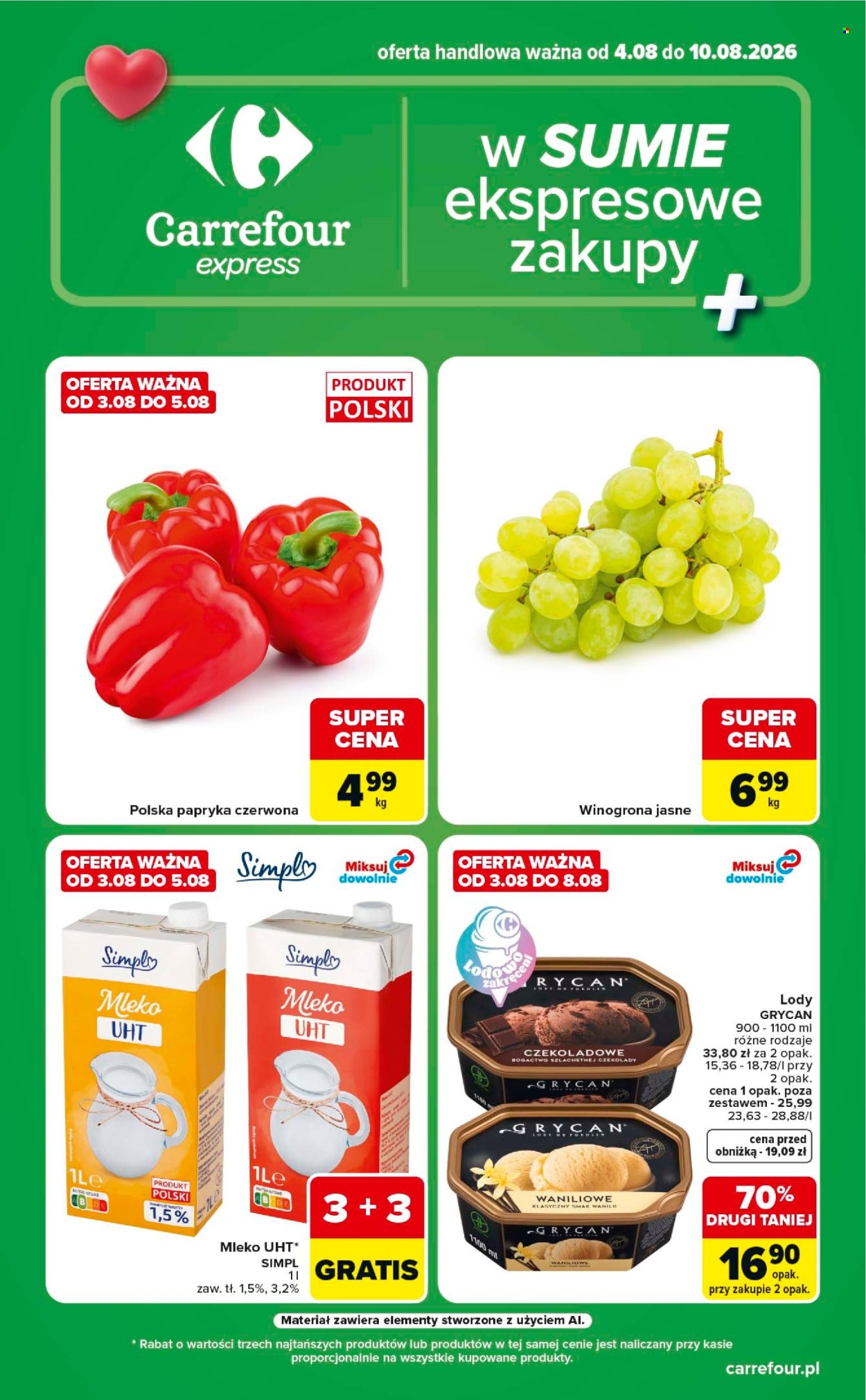Gazetka Carrefour Express - 4.08.2026 - 10.08.2026. Strona 1