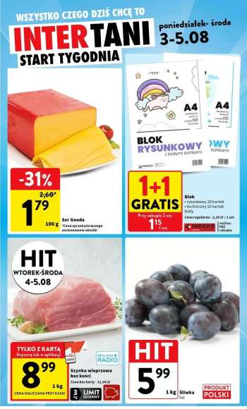 Gazetka Intermarché - 3.08.2026 - 5.08.2026.