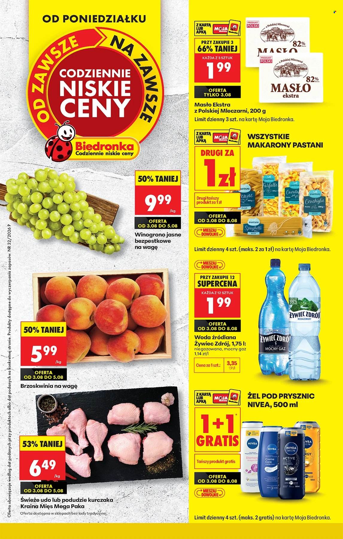Gazetka Biedronka - 3.08.2026 - 8.08.2026. Strona 1