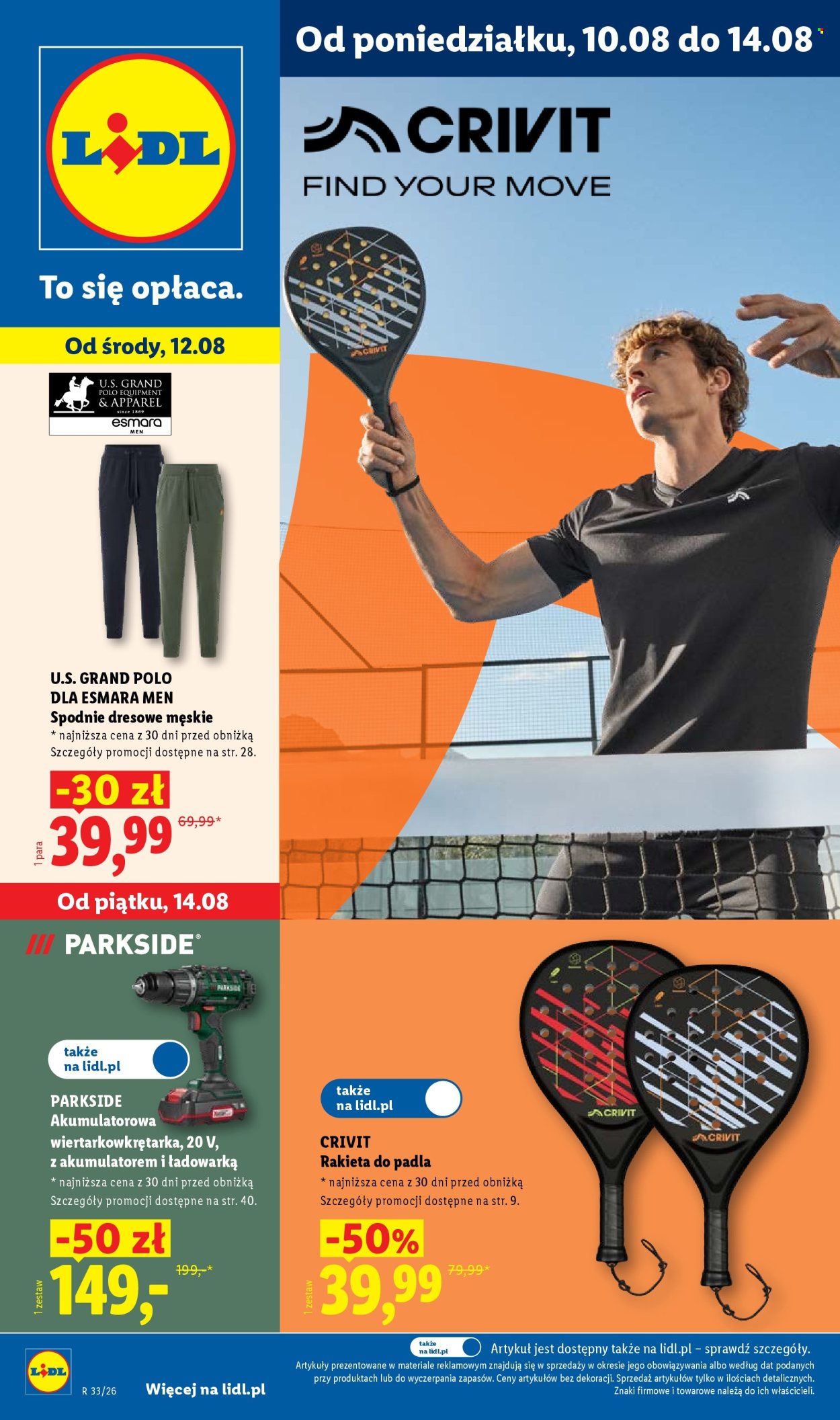 Gazetka Lidl - 10.08.2026 - 14.08.2026. Strona 1