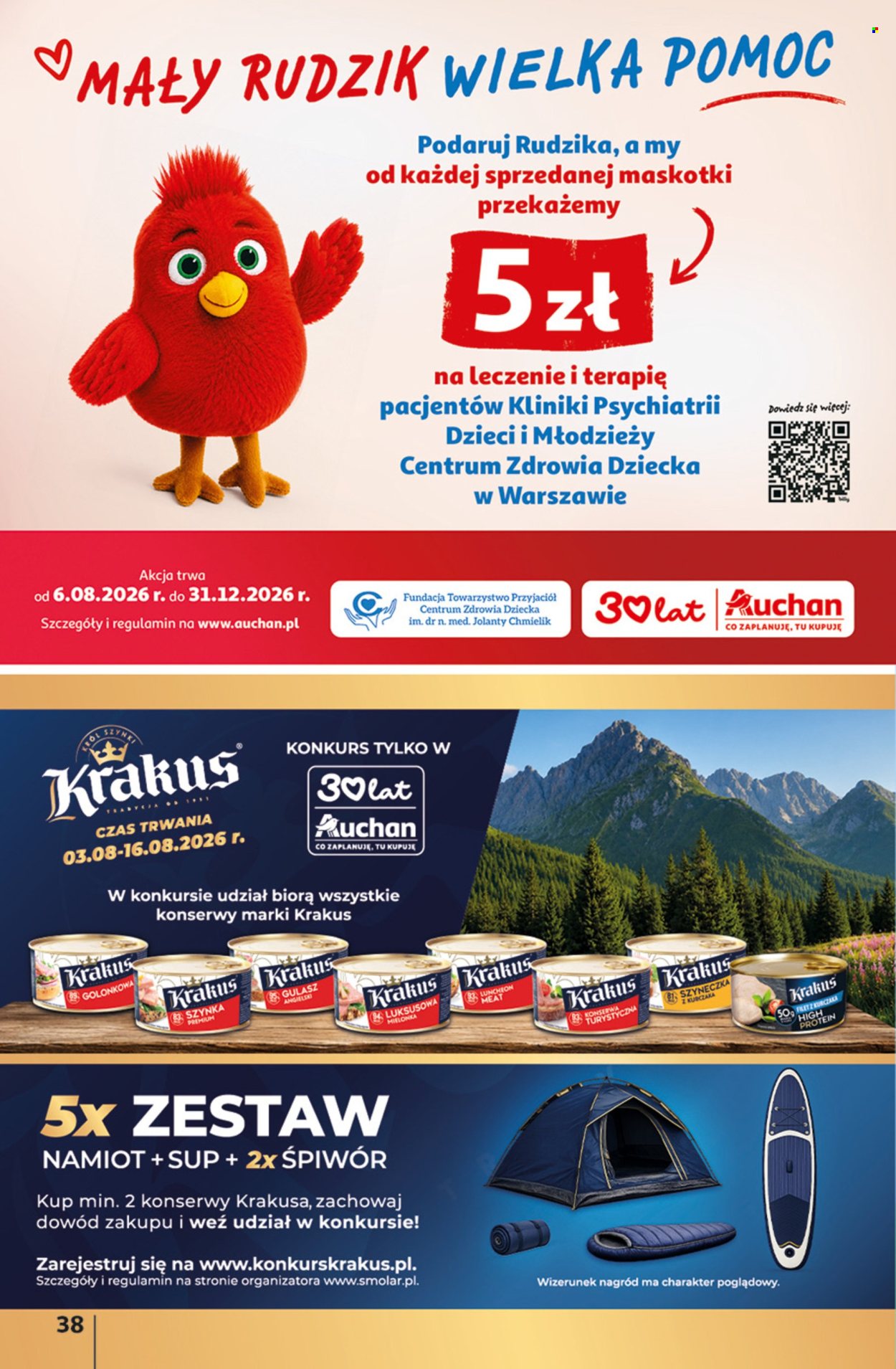 Gazetka Auchan - 6.08.2026 - 12.08.2026. Strona 38