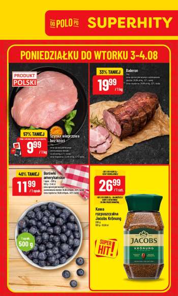Gazetka Polomarket - 3.08.2026 - 4.08.2026.