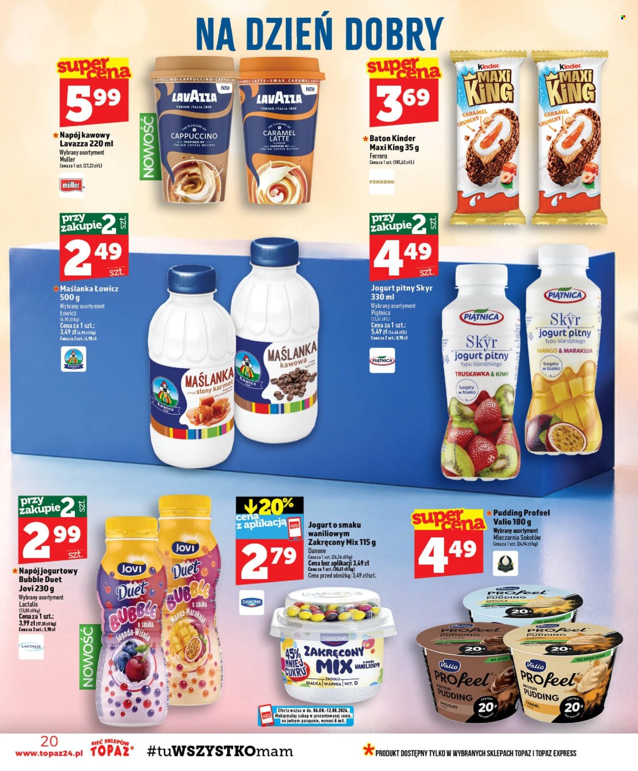 Gazetka Topaz - 6.08.2026 - 12.08.2026. Strona 20