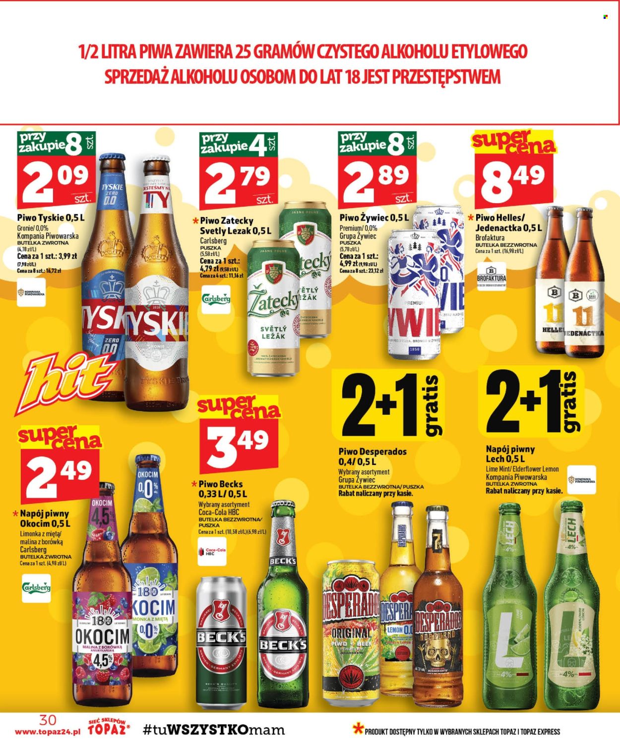 Gazetka Topaz - 6.08.2026 - 12.08.2026. Strona 30