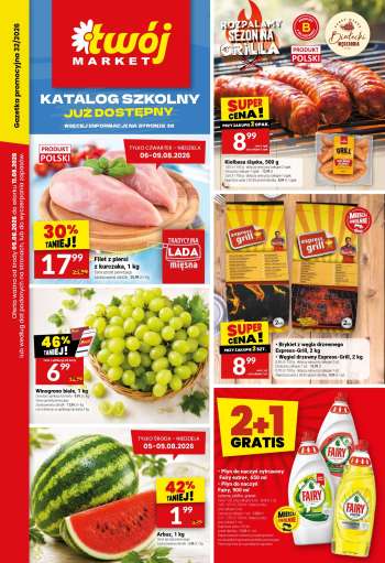 Gazetka Twój Market - 5.08.2026 - 11.08.2026.
