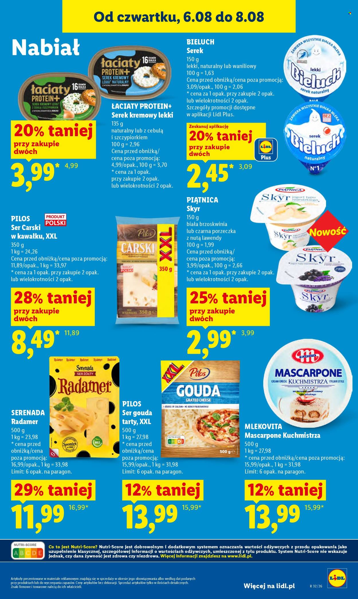 Leták Lidl - 6.8.2026 - 8.8.2026. Strana 61