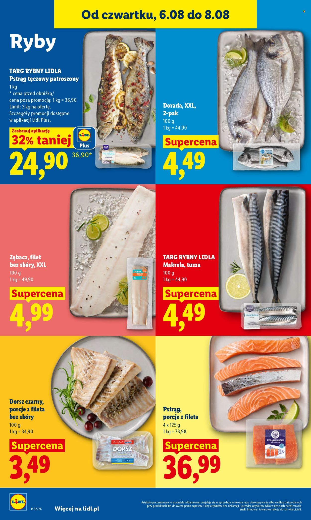 Leták Lidl - 6.8.2026 - 8.8.2026. Strana 64