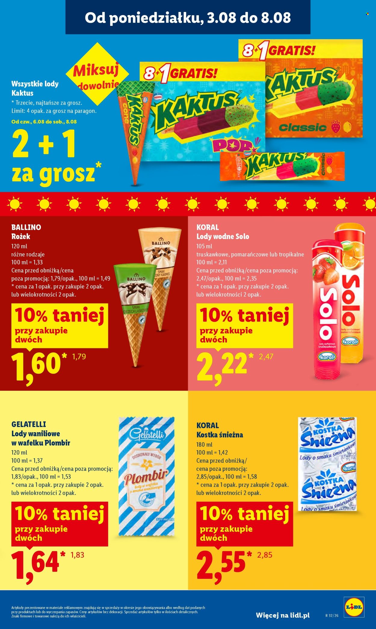 Leták Lidl - 6.8.2026 - 8.8.2026. Strana 67