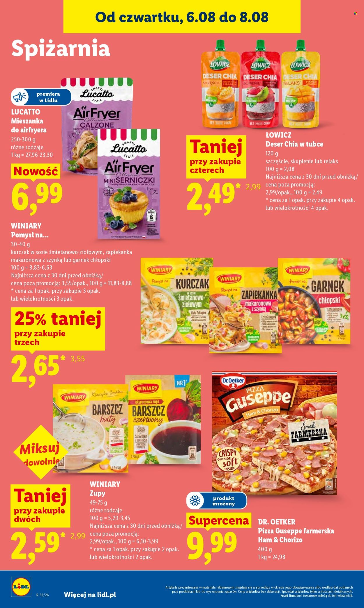 Leták Lidl - 6.8.2026 - 8.8.2026. Strana 82