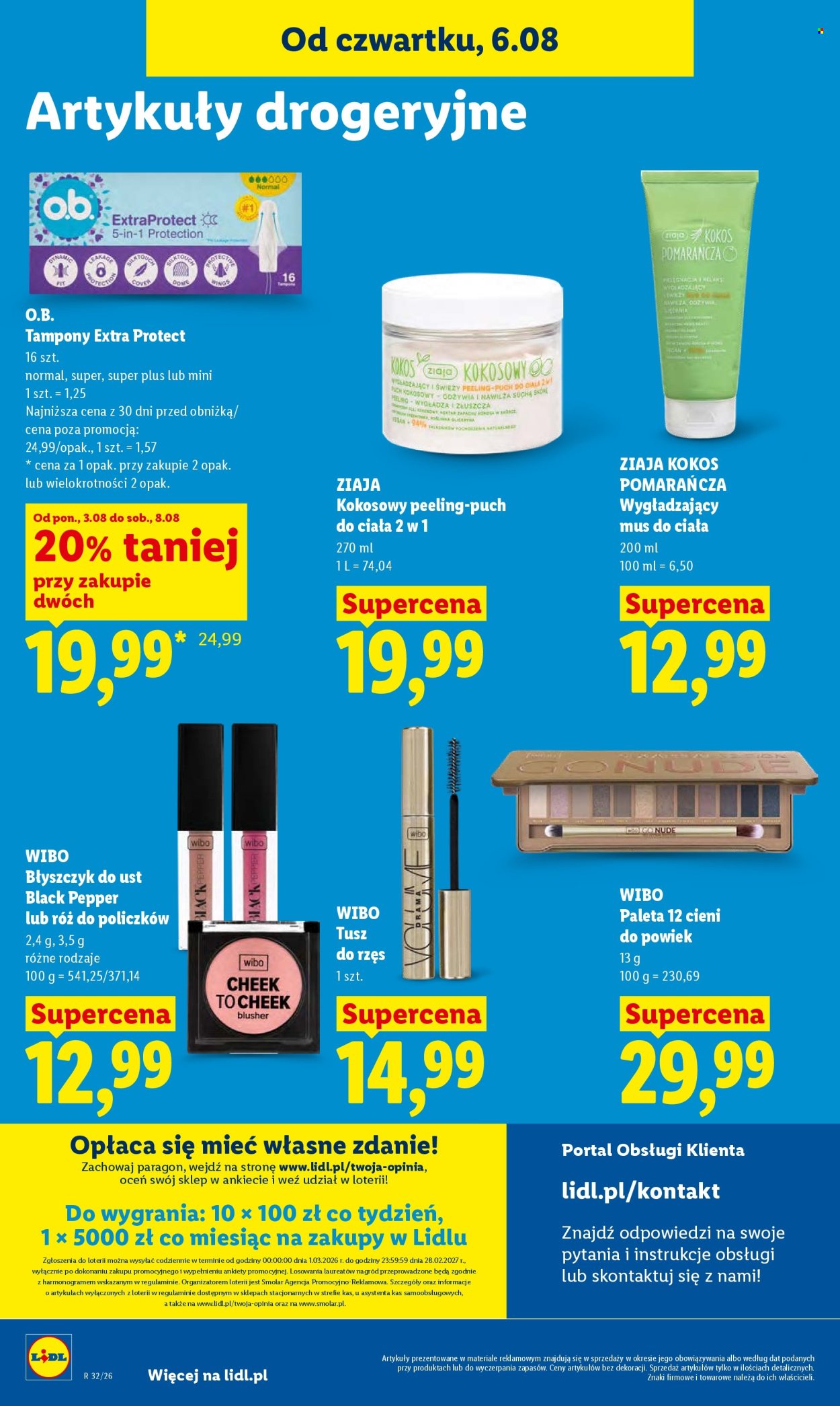 Leták Lidl - 6.8.2026 - 8.8.2026. Strana 84