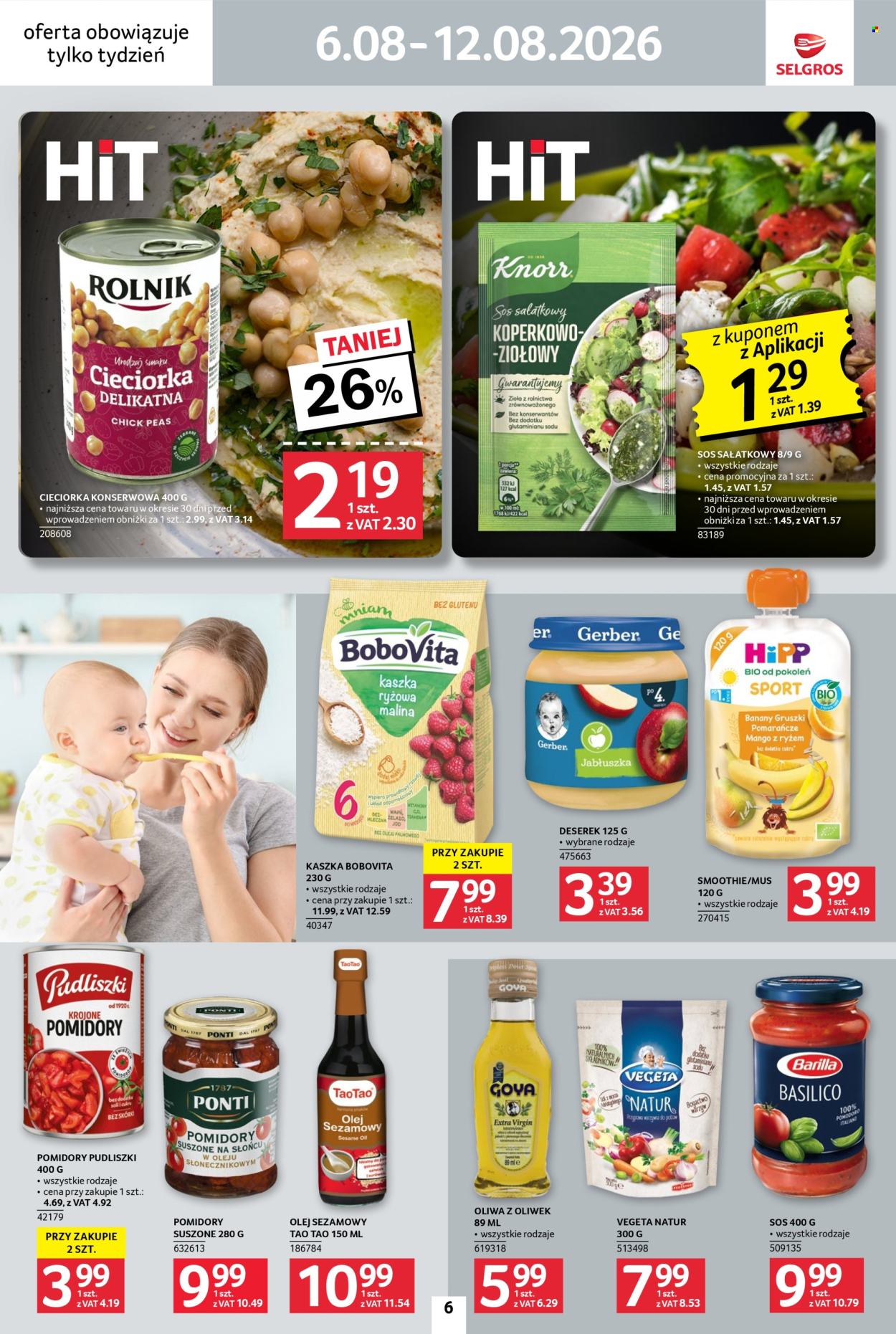 Gazetka Selgros - 6.08.2026 - 12.08.2026. Strona 6