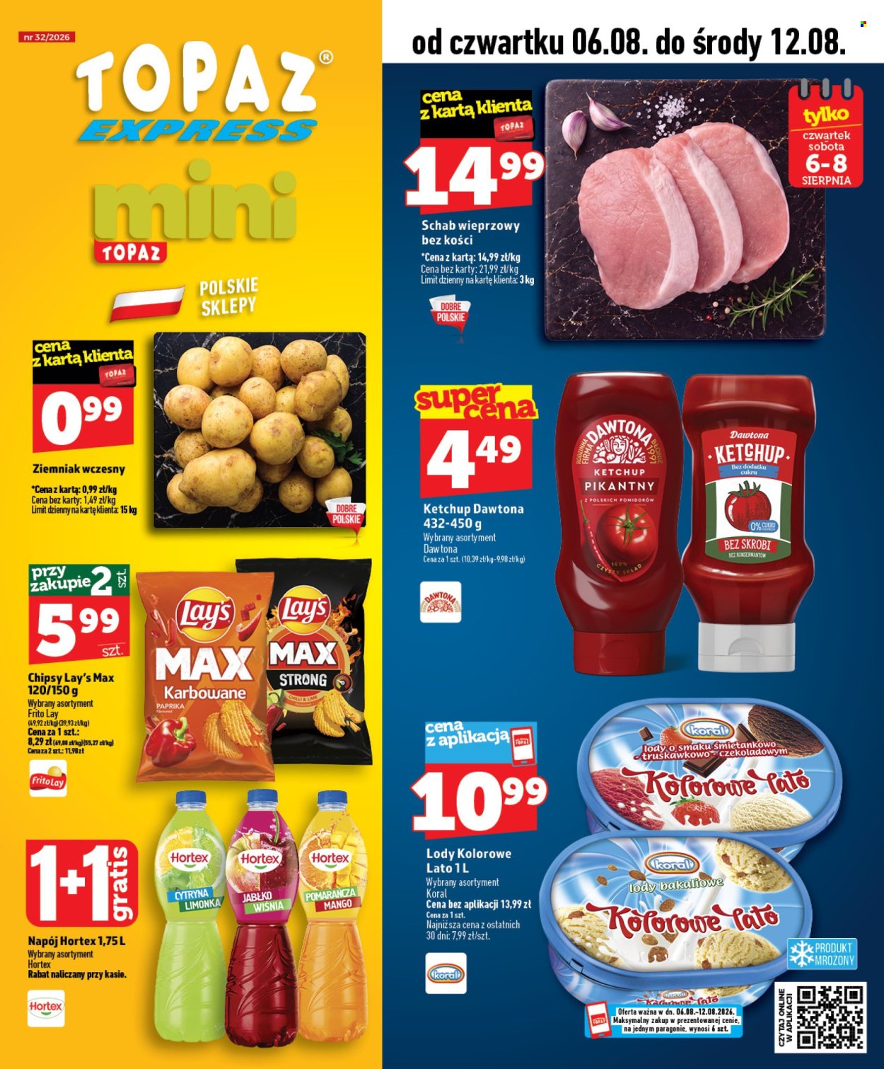 Gazetka Topaz - 6.08.2026 - 12.08.2026. Strona 1