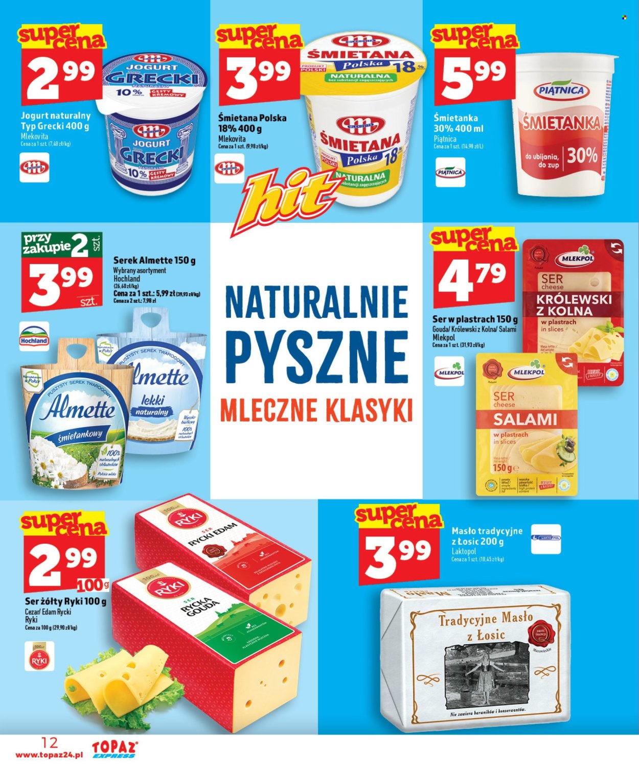 Gazetka Topaz - 6.08.2026 - 12.08.2026. Strona 12
