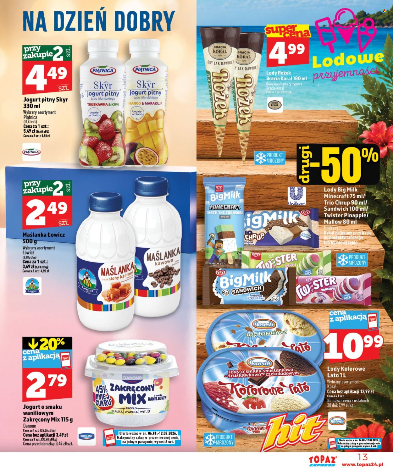 Gazetka Topaz - 6.08.2026 - 12.08.2026. Strona 13