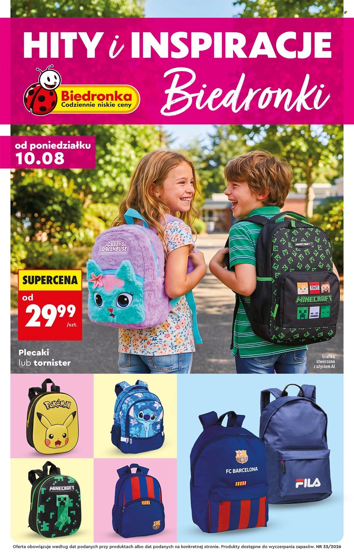 Gazetka Biedronka - 10.08.2026 - 26.08.2026. Strona 1