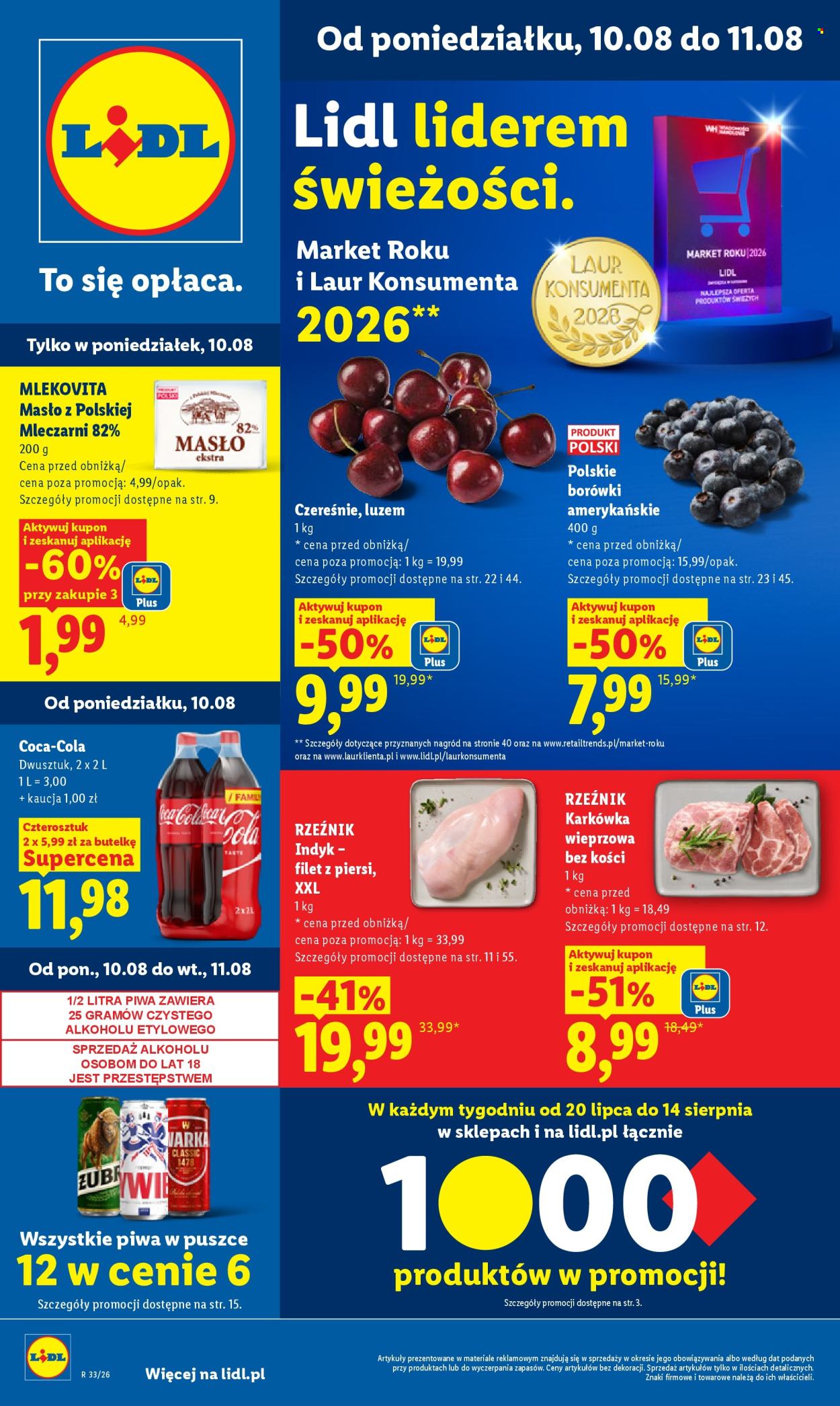 Gazetka Lidl - 10.08.2026 - 11.08.2026. Strona 1