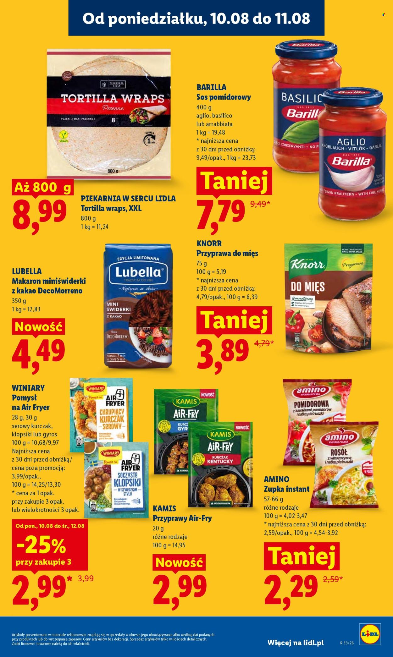 Leták Lidl - 10.8.2026 - 11.8.2026. Strana 85