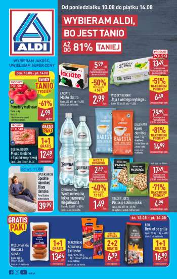 Gazetka ALDI - 10.08.2026 - 14.08.2026.