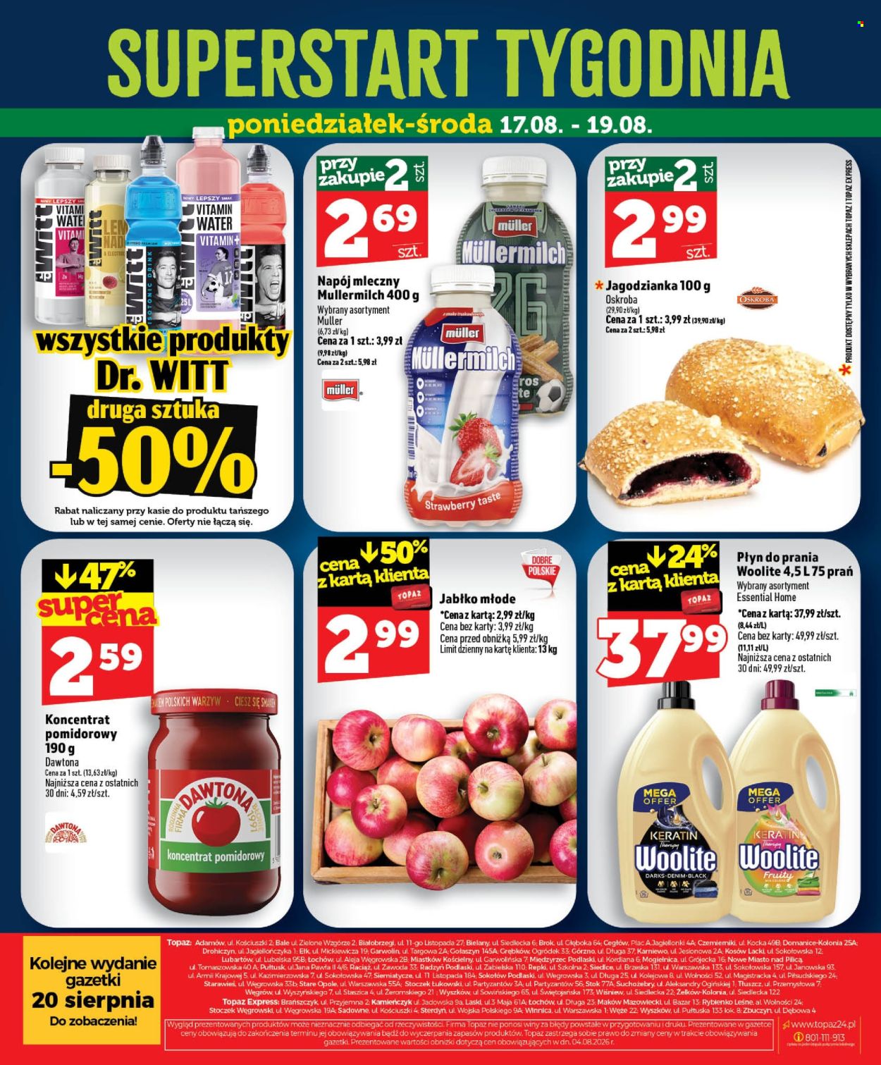 Gazetka Topaz - 13.08.2026 - 19.08.2026. Strona 56