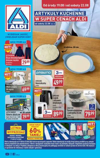 Gazetka ALDI - 19.08.2026 - 22.08.2026.