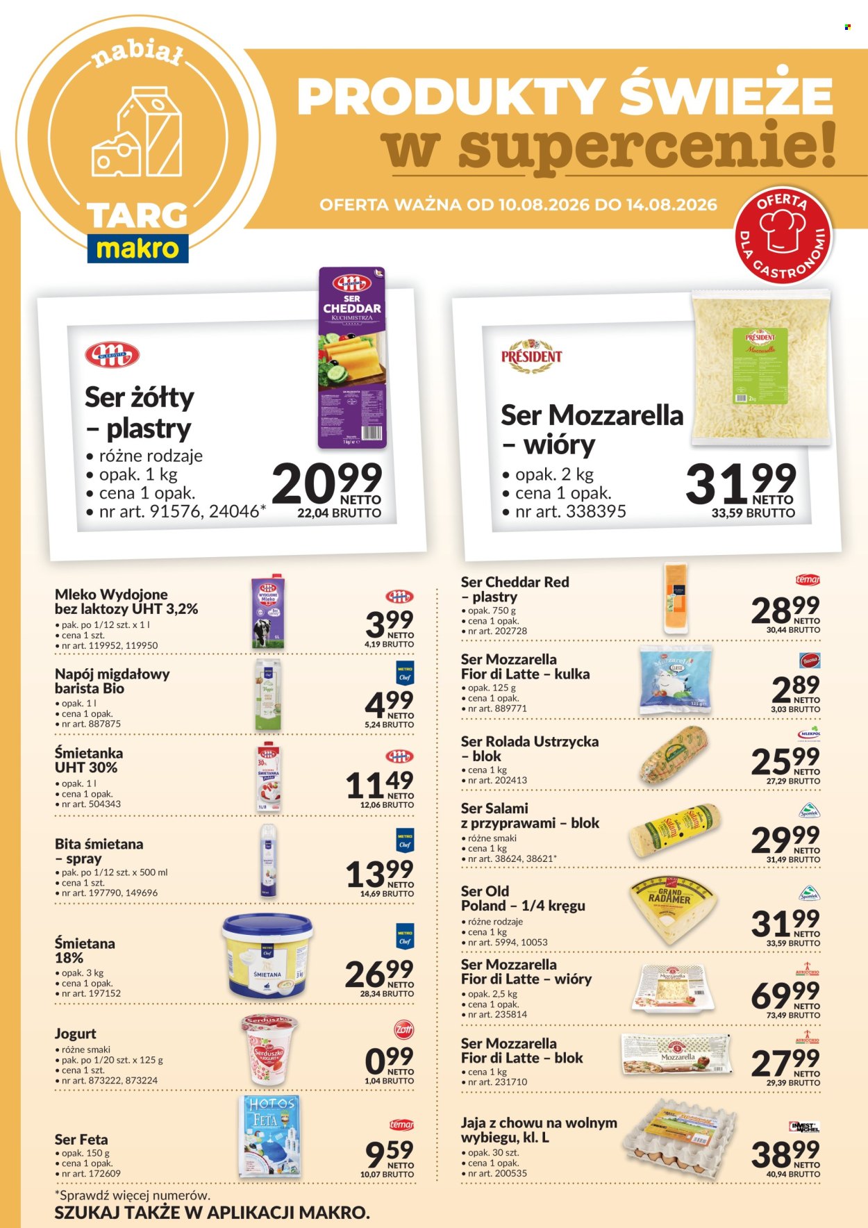 Gazetka Makro - 10.08.2026 - 14.08.2026. Strona 3
