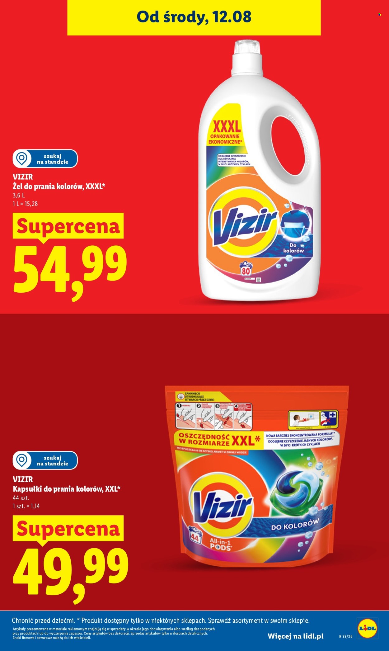 Gazetka Lidl - 12.08.2026 - 14.08.2026. Strona 33