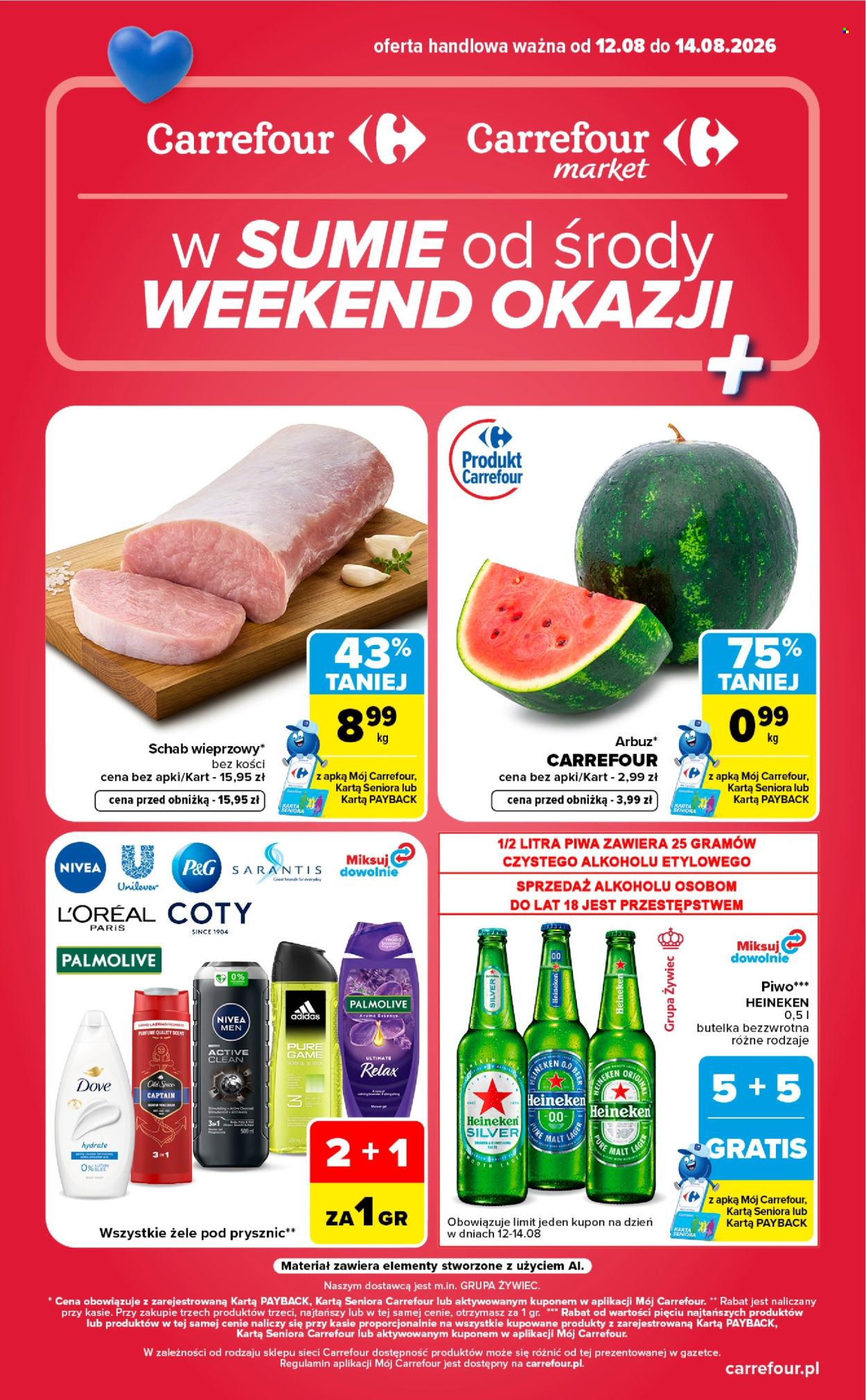 Gazetka Carrefour - 12.08.2026 - 14.08.2026. Strona 1