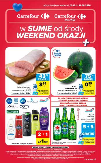 Gazetka Carrefour - 12.08.2026 - 14.08.2026.