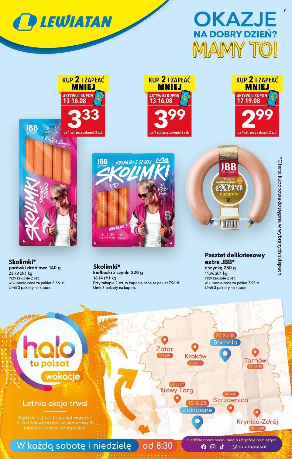 Gazetka Lewiatan - 13.08.2026 - 19.08.2026. Strona 1