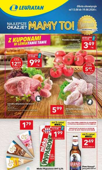 Gazetka Lewiatan - 13.08.2026 - 19.08.2026.