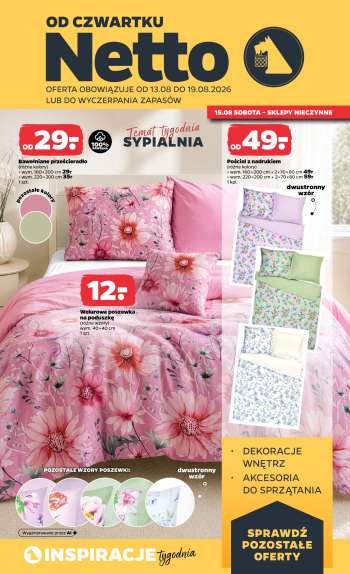 Gazetka Netto - 13.08.2026 - 19.08.2026.