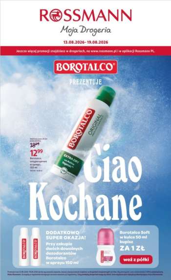 Gazetka Rossmann - 13.08.2026 - 19.08.2026.