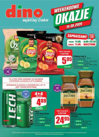 Gazetka Dino - 14.08.2026 - 14.08.2026.