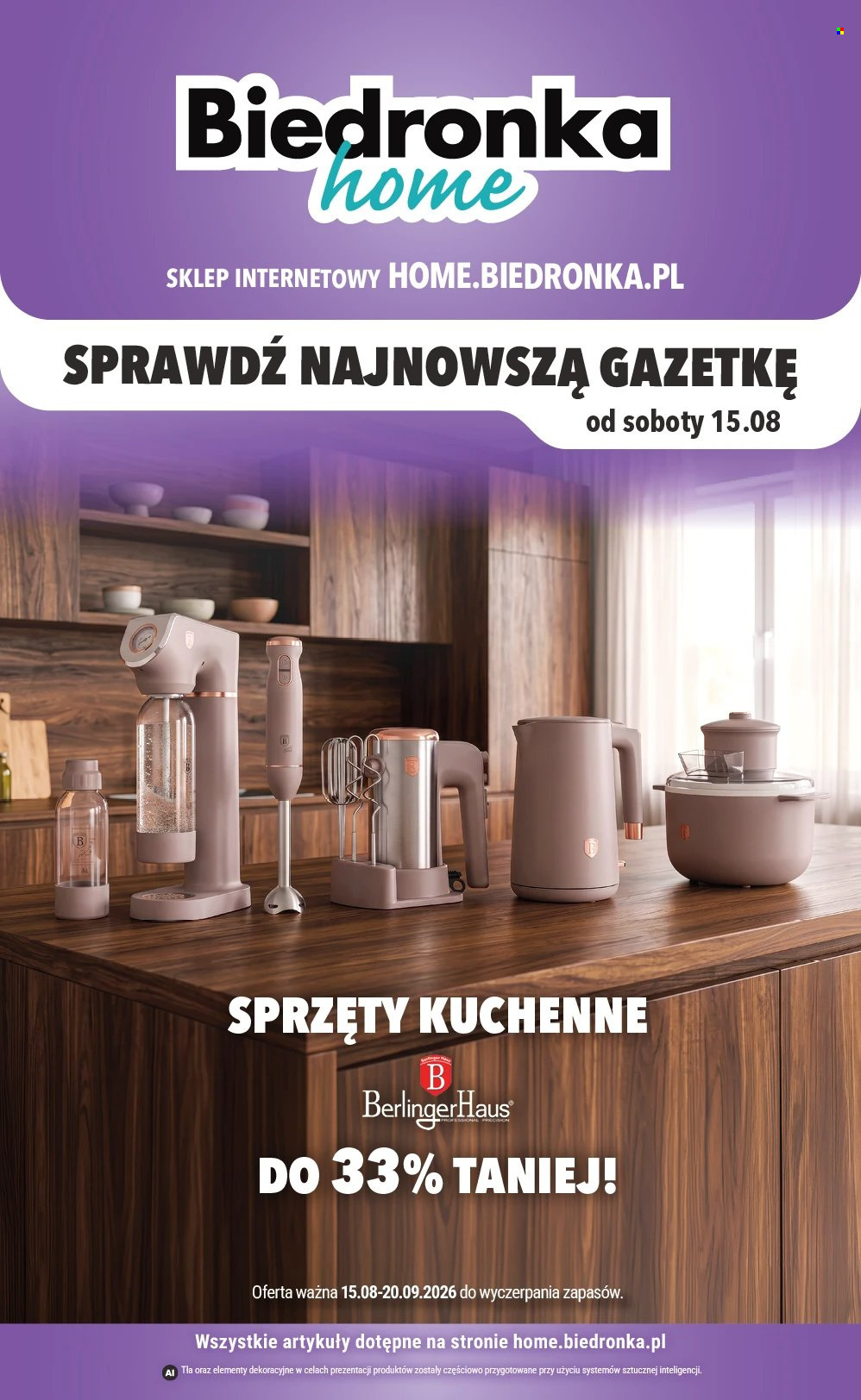 Gazetka Biedronka - 15.08.2026 - 13.09.2026. Strona 1