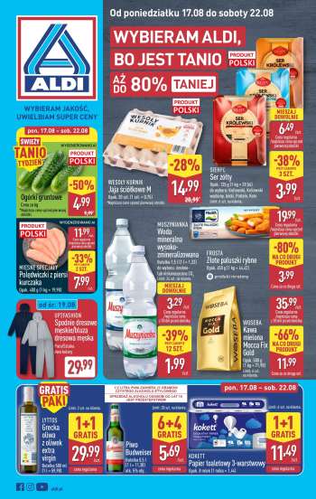 Gazetka ALDI - 17.08.2026 - 22.08.2026.