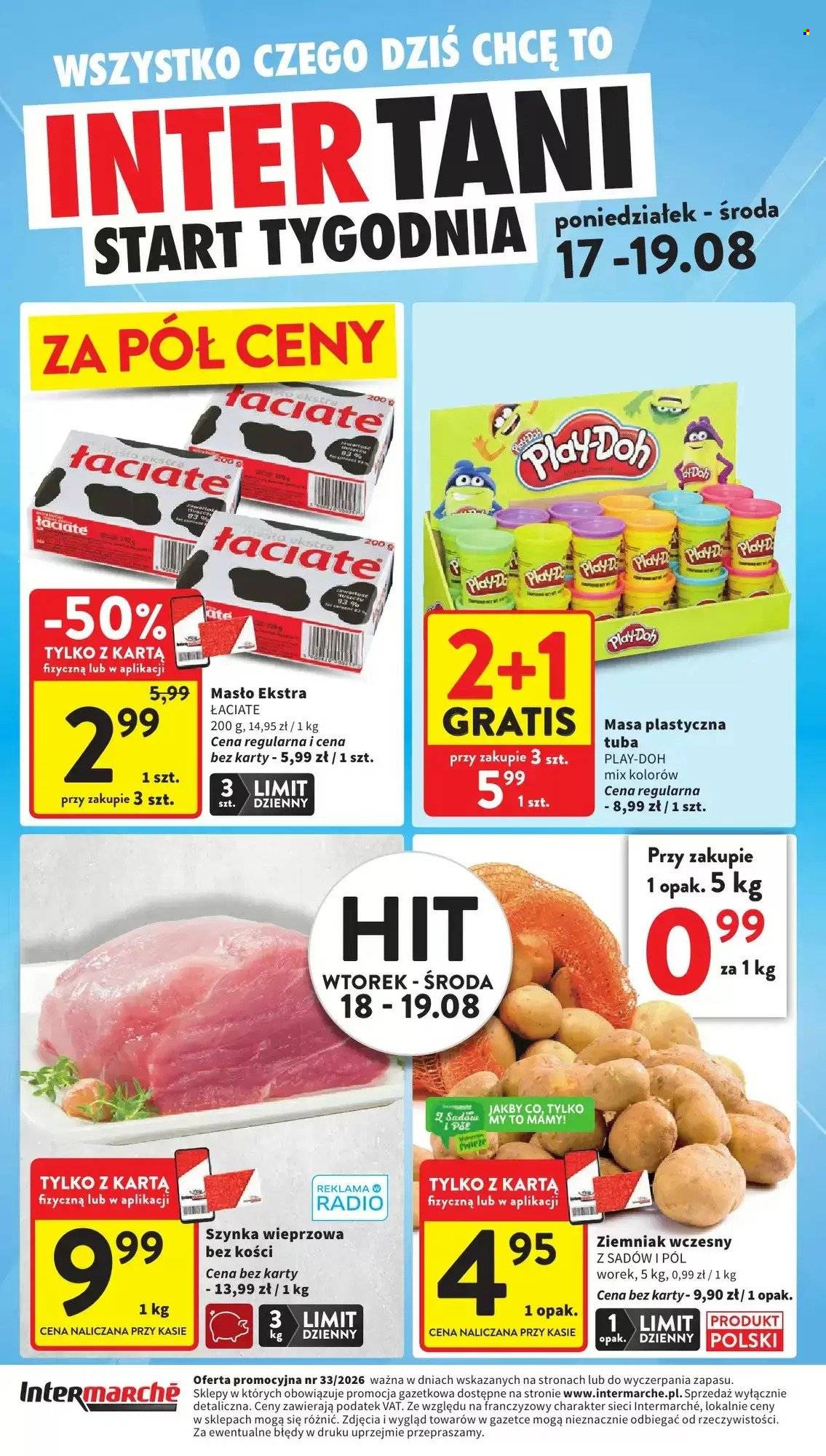 Gazetka Intermarché - 17.08.2026 - 19.08.2026. Strona 1