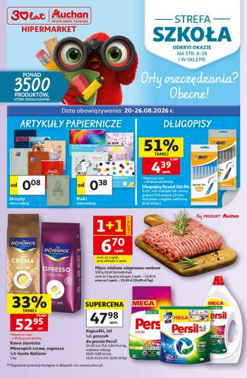 Gazetka Auchan - 20.08.2026 - 26.08.2026.