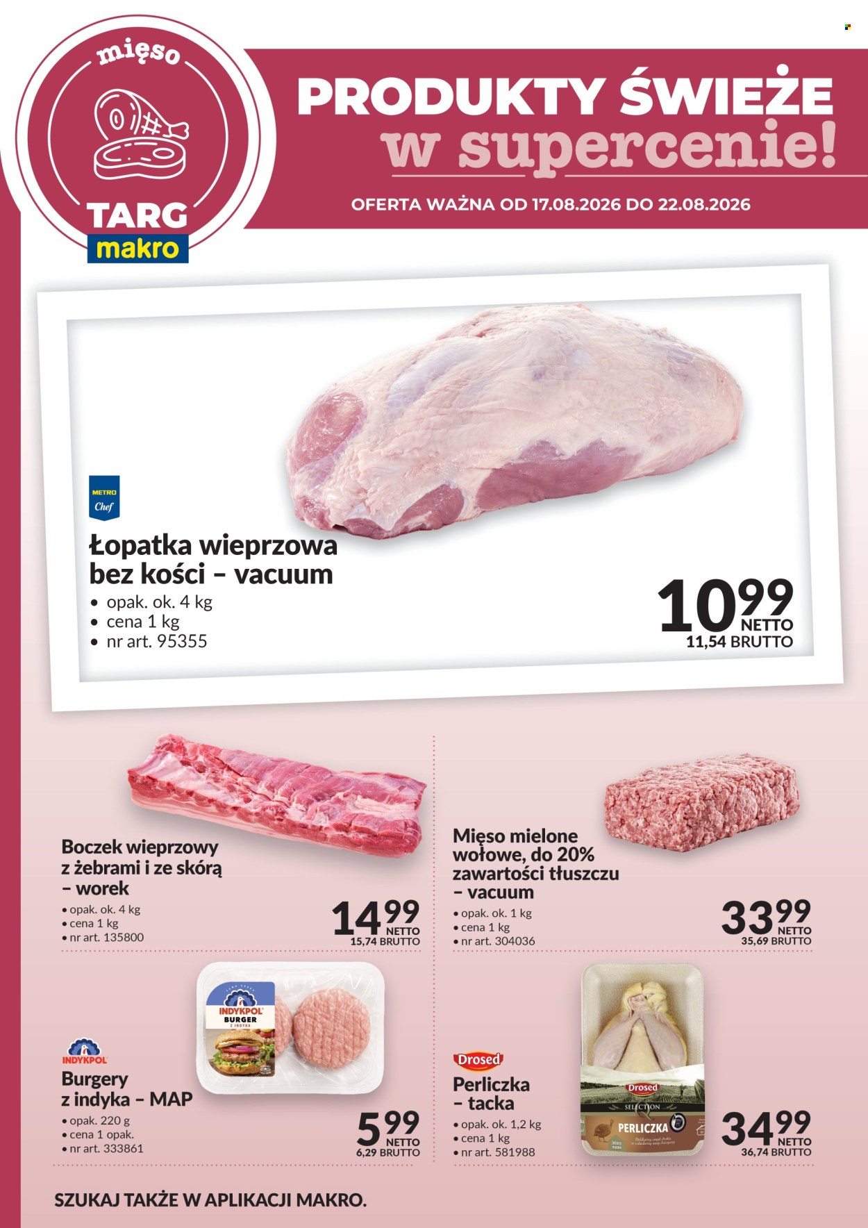 Gazetka Makro - 17.08.2026 - 22.08.2026. Strona 1