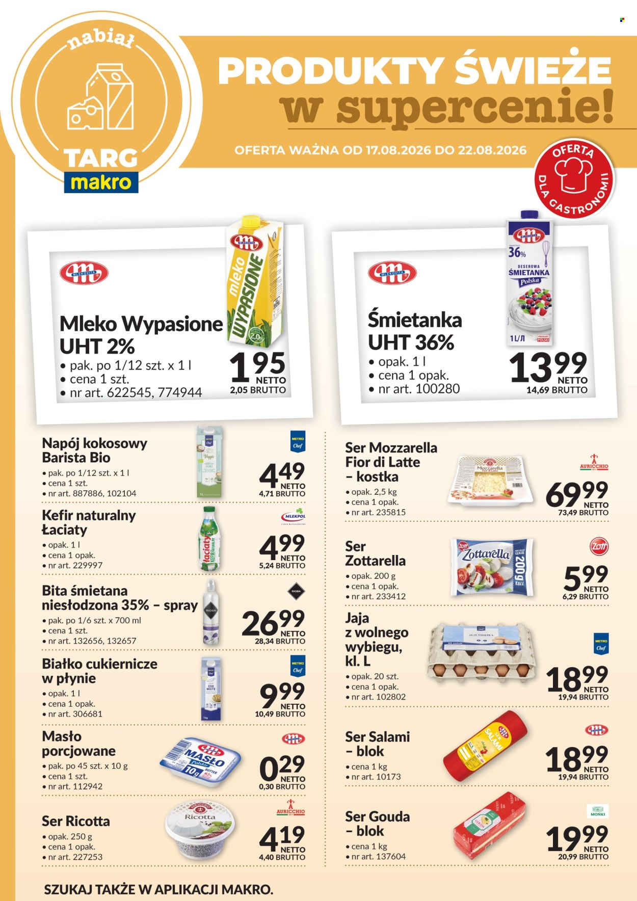 Gazetka Makro - 17.08.2026 - 22.08.2026. Strona 3