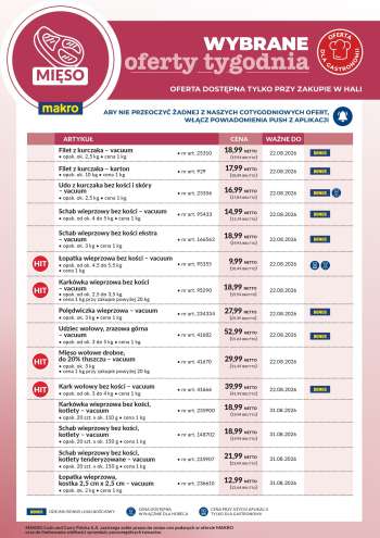 Gazetka Makro - 17.08.2026 - 22.08.2026.