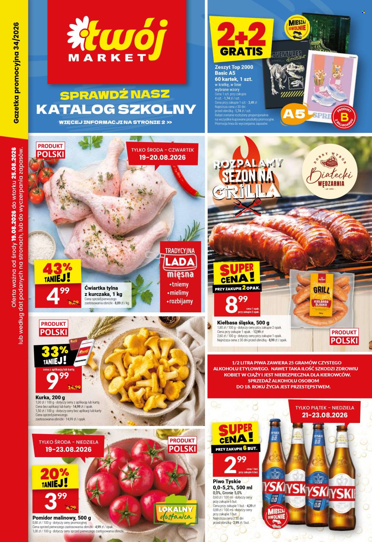 Gazetka Twój Market - 19.08.2026 - 25.08.2026. Strona 1