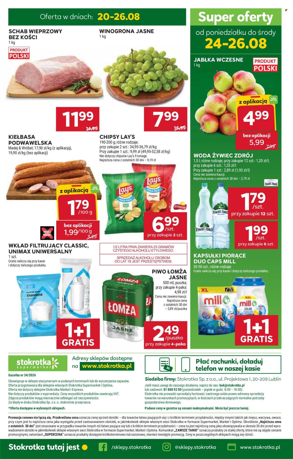 Gazetka Stokrotka Supermarket - 20.08.2026 - 26.08.2026. Strona 45