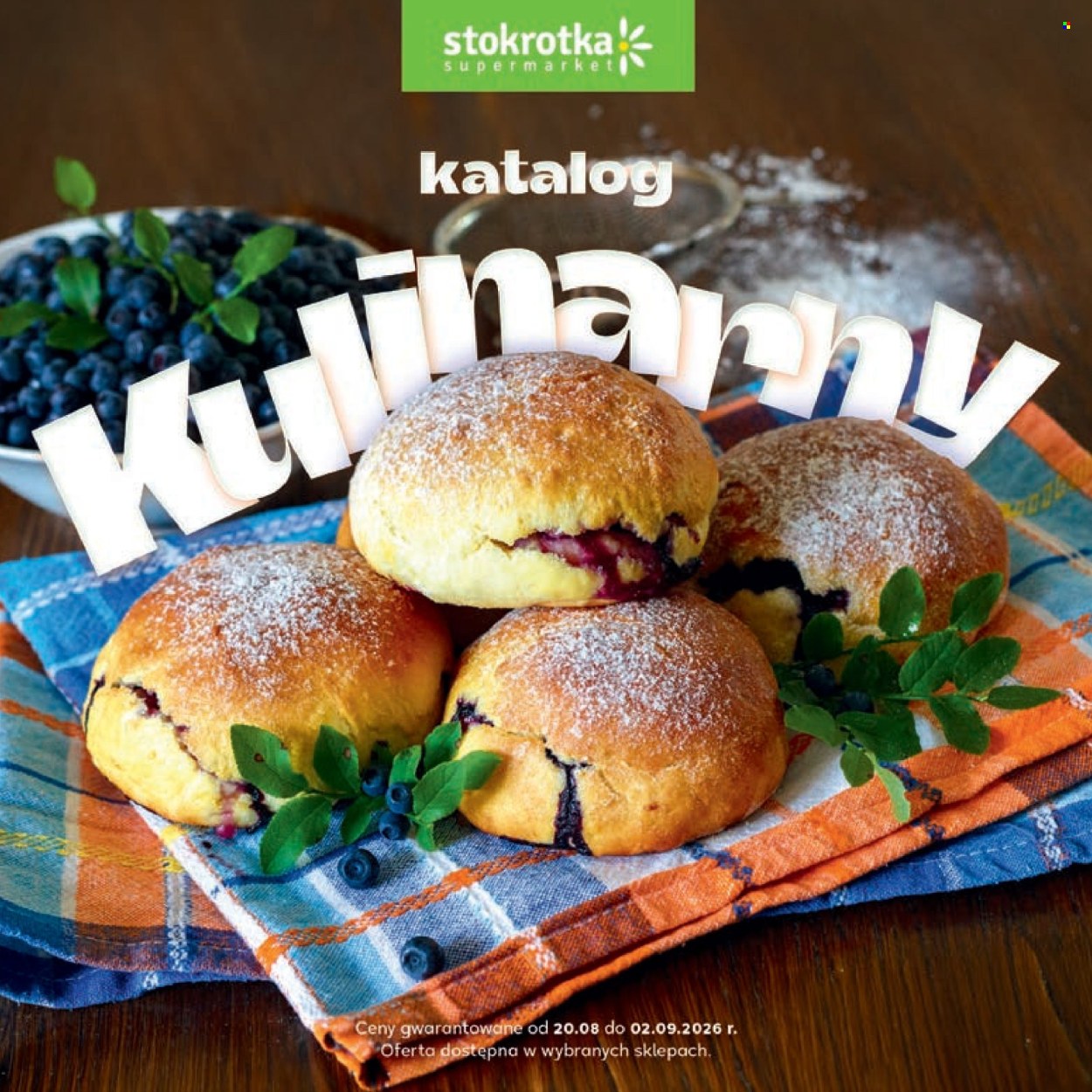 Gazetka Stokrotka Supermarket - 20.08.2026 - 2.09.2026. Strona 1
