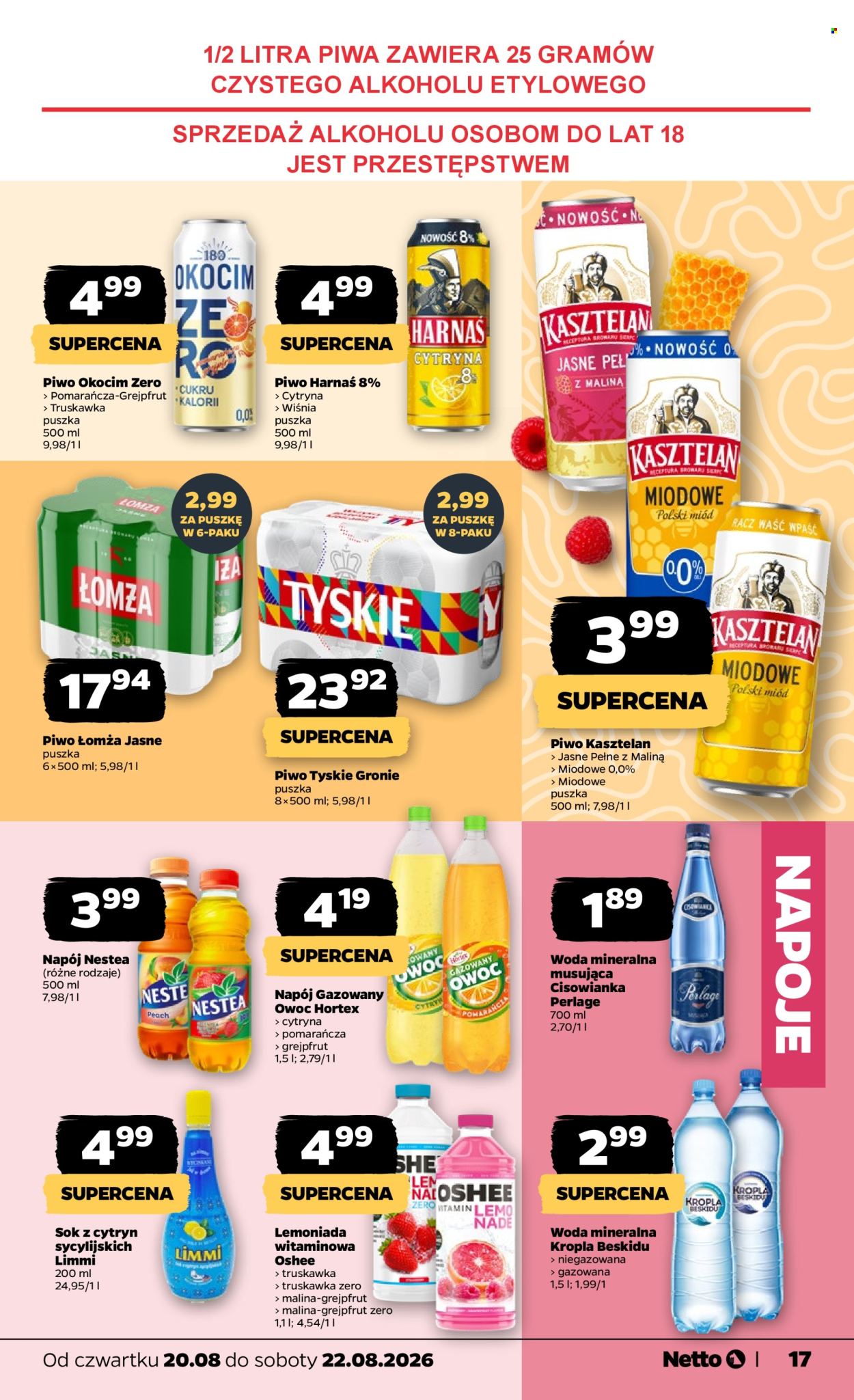 Gazetka Netto - 20.08.2026 - 22.08.2026. Strona 17