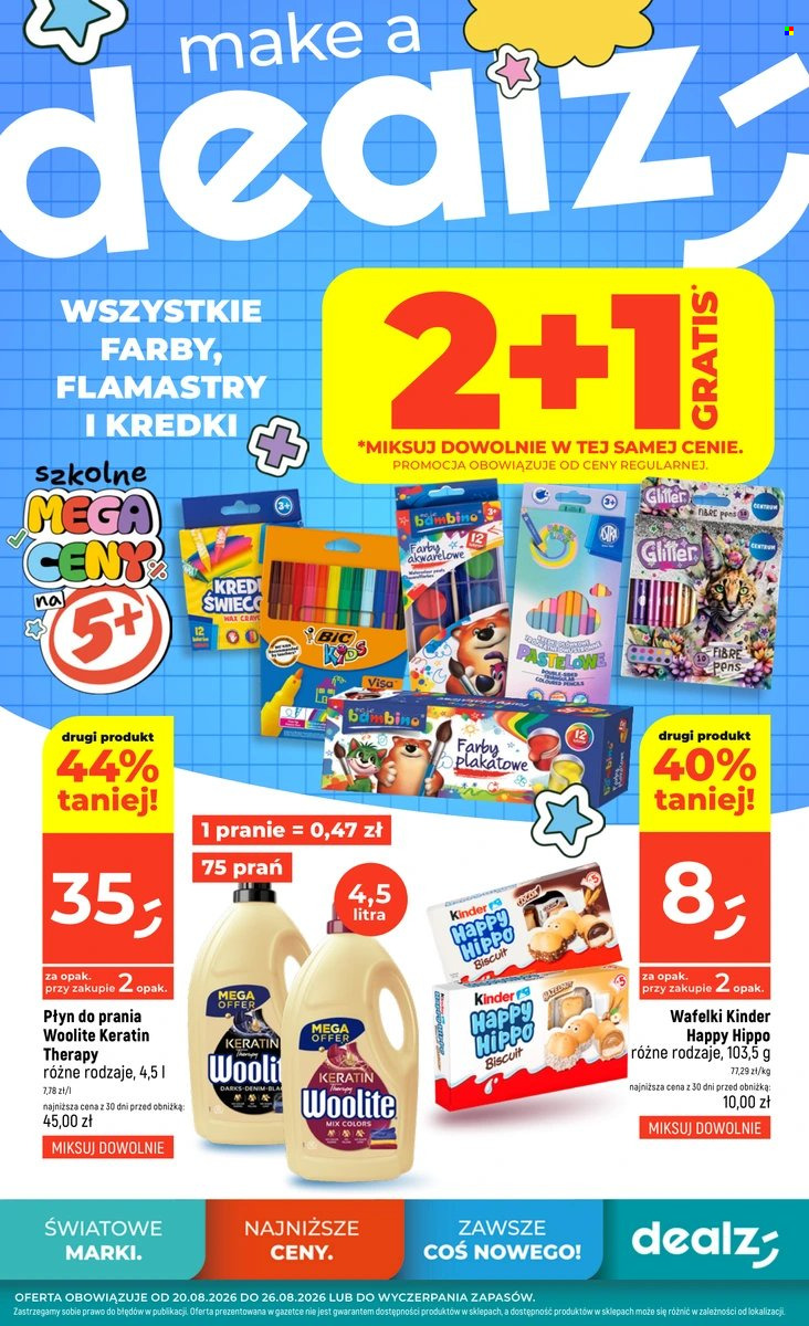 Gazetka Dealz - 20.08.2026 - 26.08.2026. Strona 1