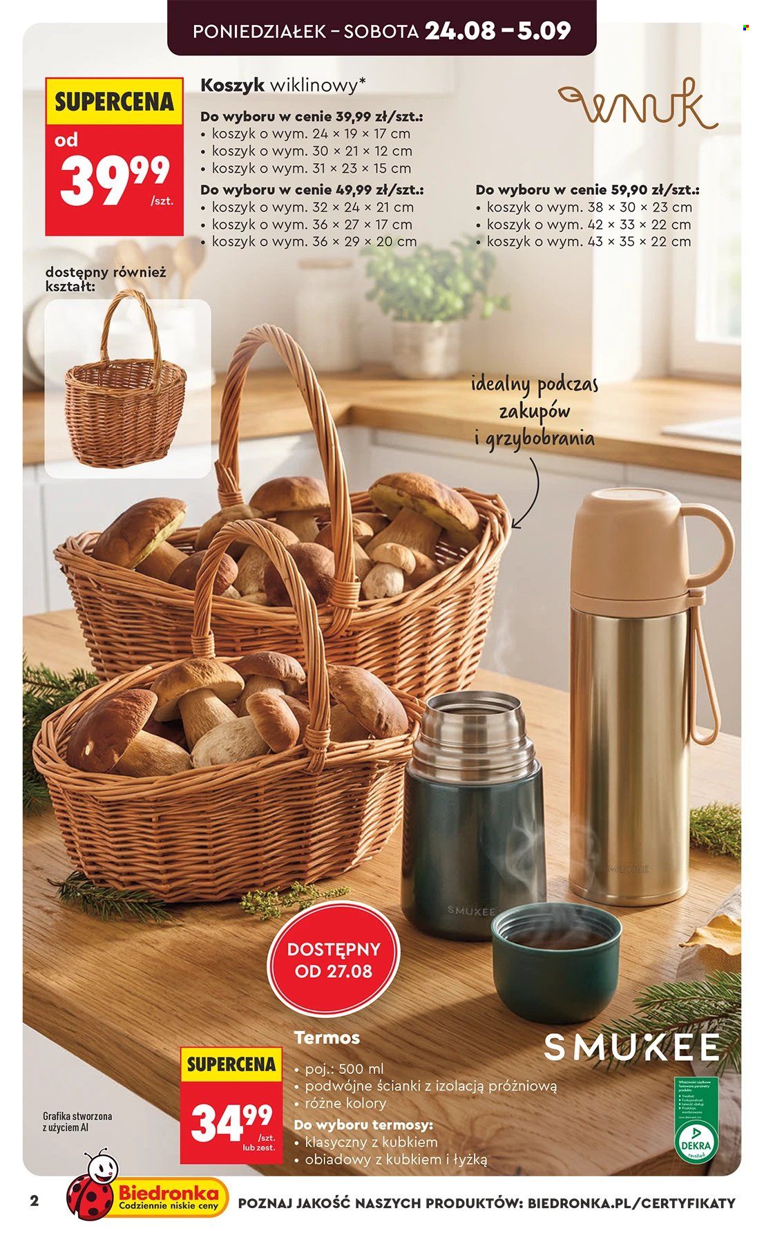 Gazetka Biedronka - 24.08.2026 - 9.09.2026. Strona 2