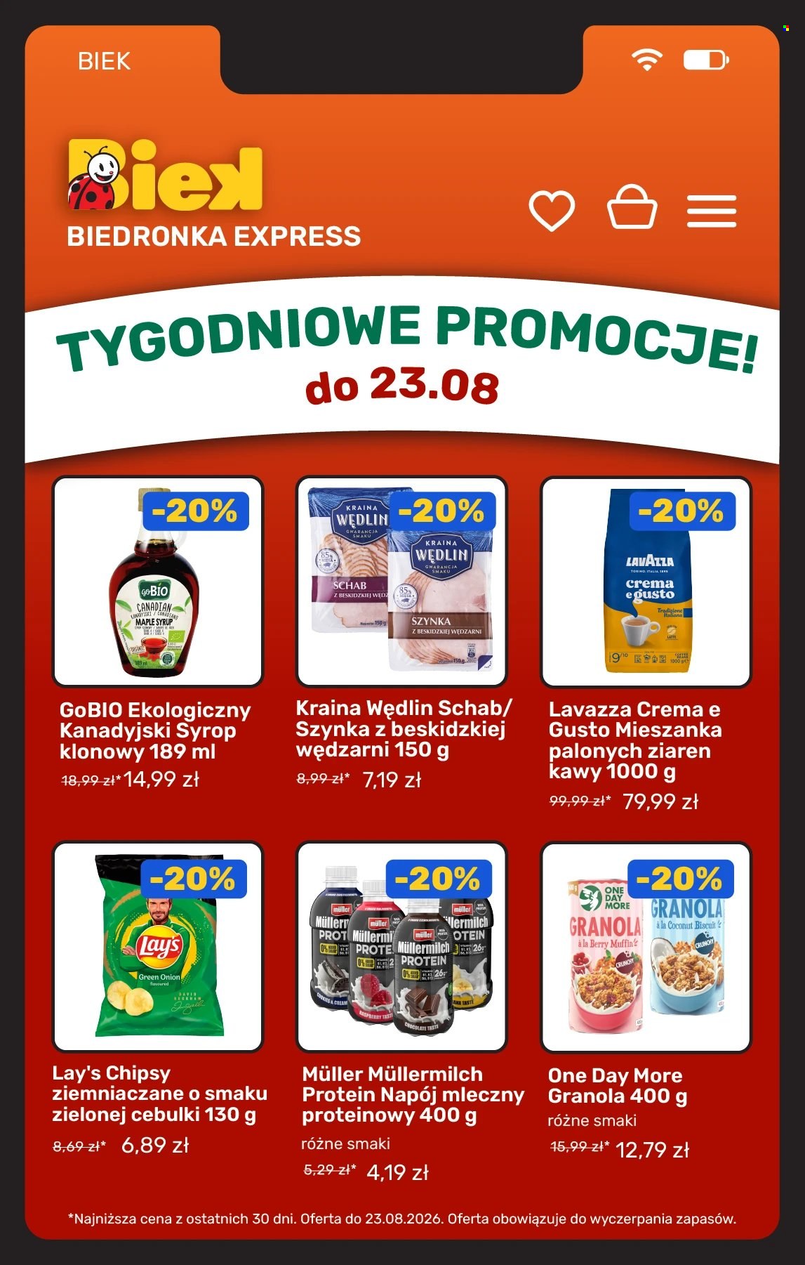 Gazetka Biedronka - 21.08.2026 - 23.08.2026. Strona 7