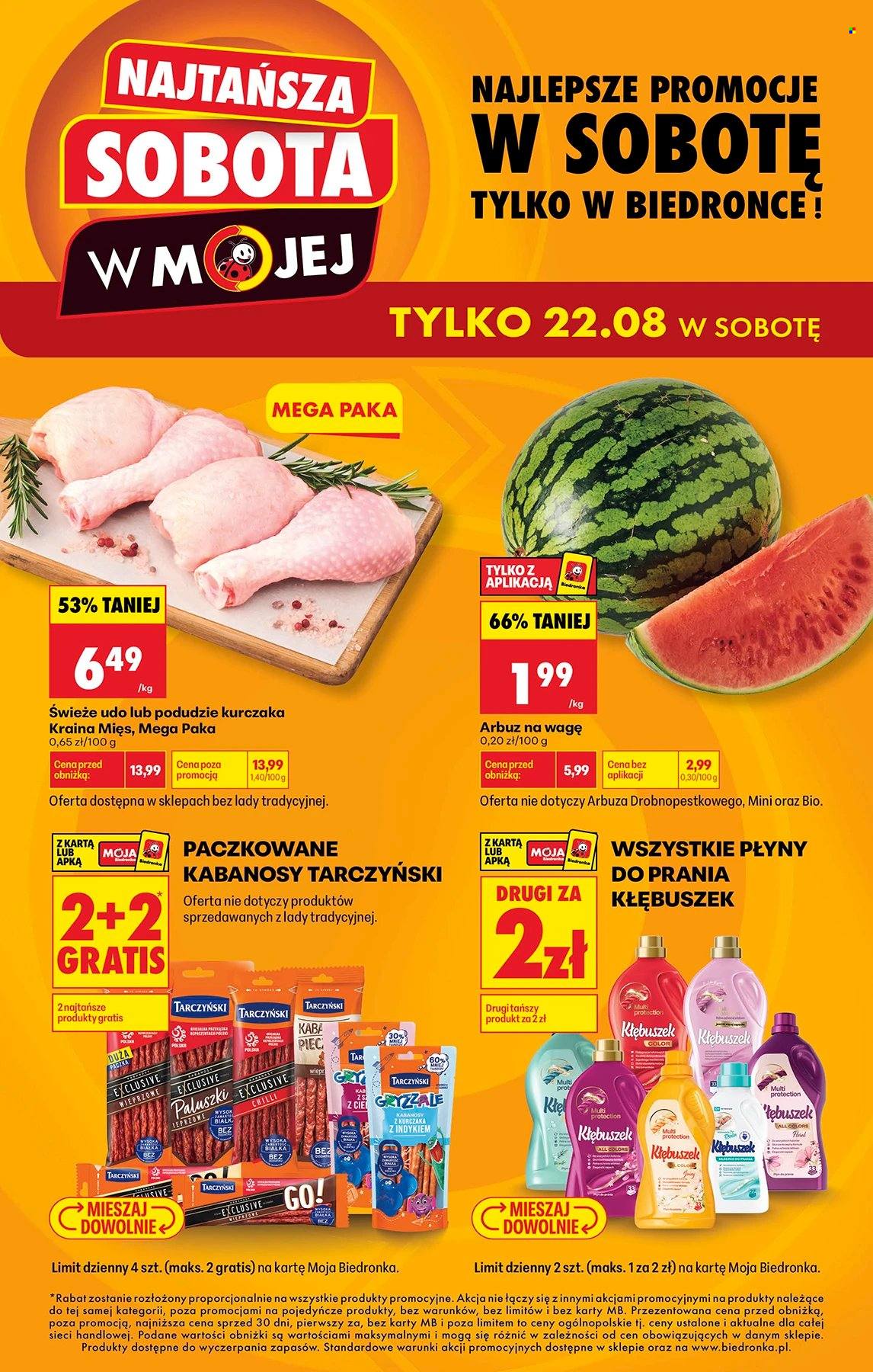 Gazetka Biedronka - 22.08.2026 - 22.08.2026. Strona 1