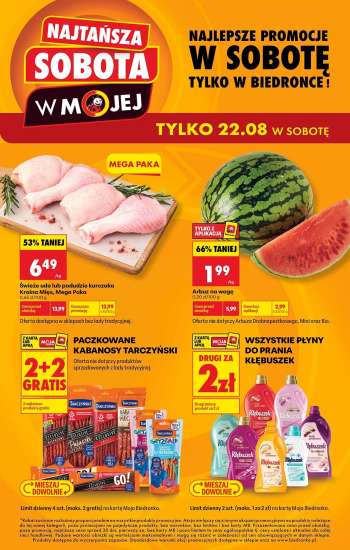 Gazetka Biedronka - 22.08.2026 - 22.08.2026.